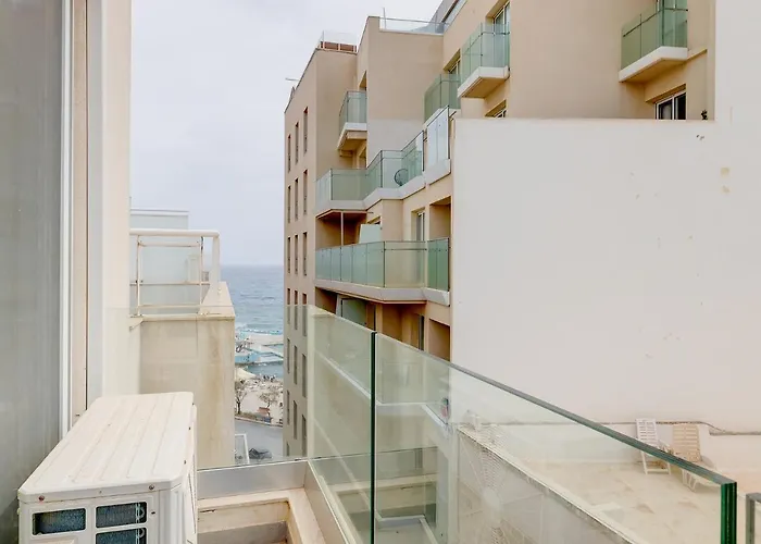 Prime Location Apartment With Side Seaviews